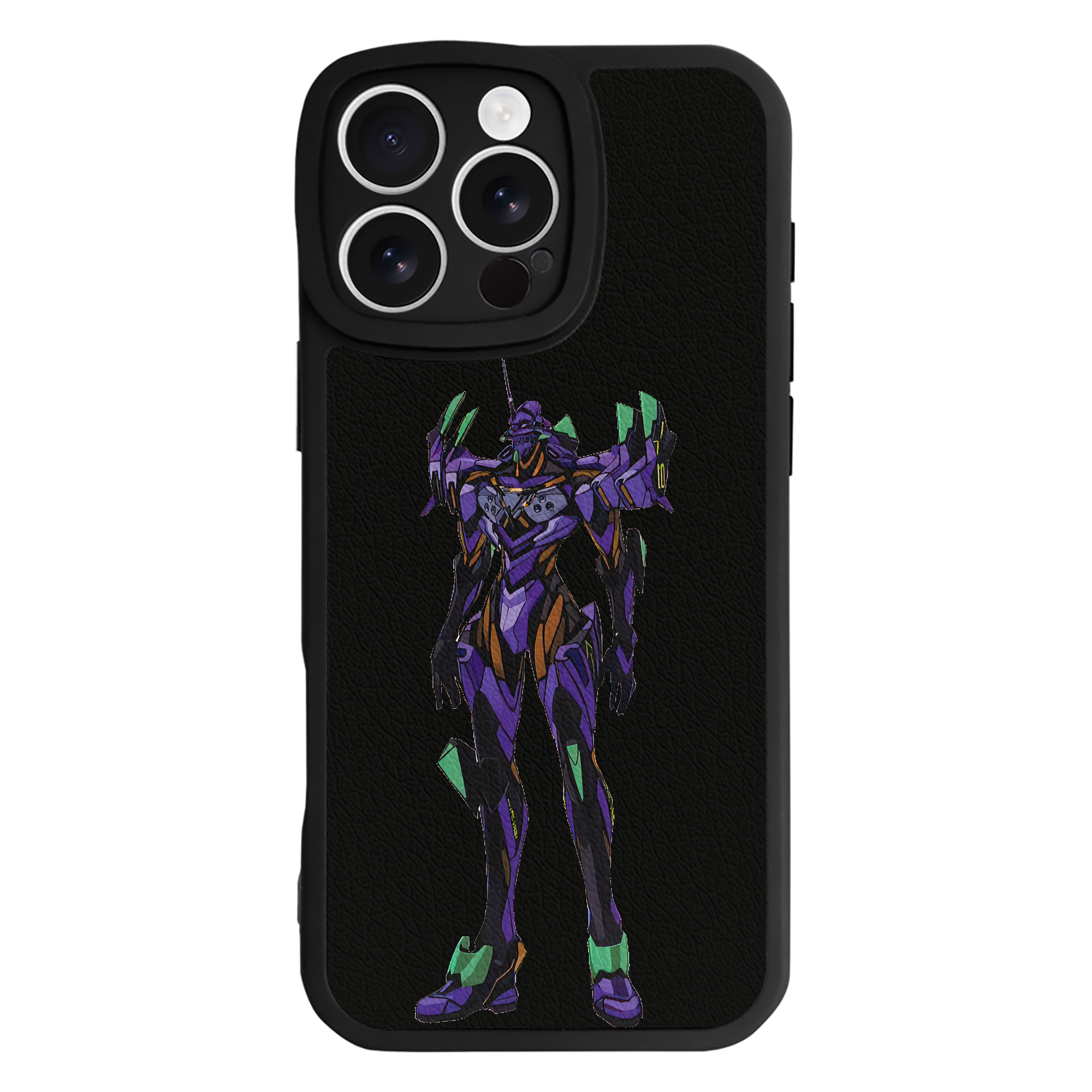 （画像用） EVA 新世紀エヴァンゲリオン 【iPhone 16シリーズ対応】シリコンスマホケース（レザー調） 材質：シリコン